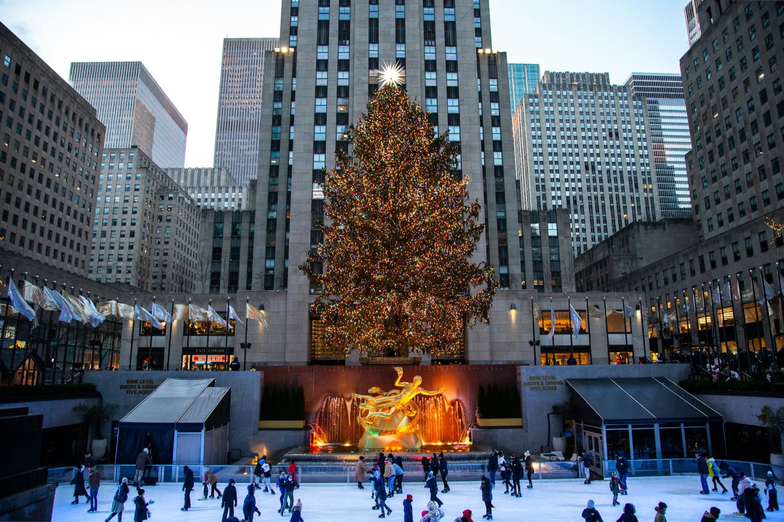 Rockefeller Center Tree Lighting Ceremony